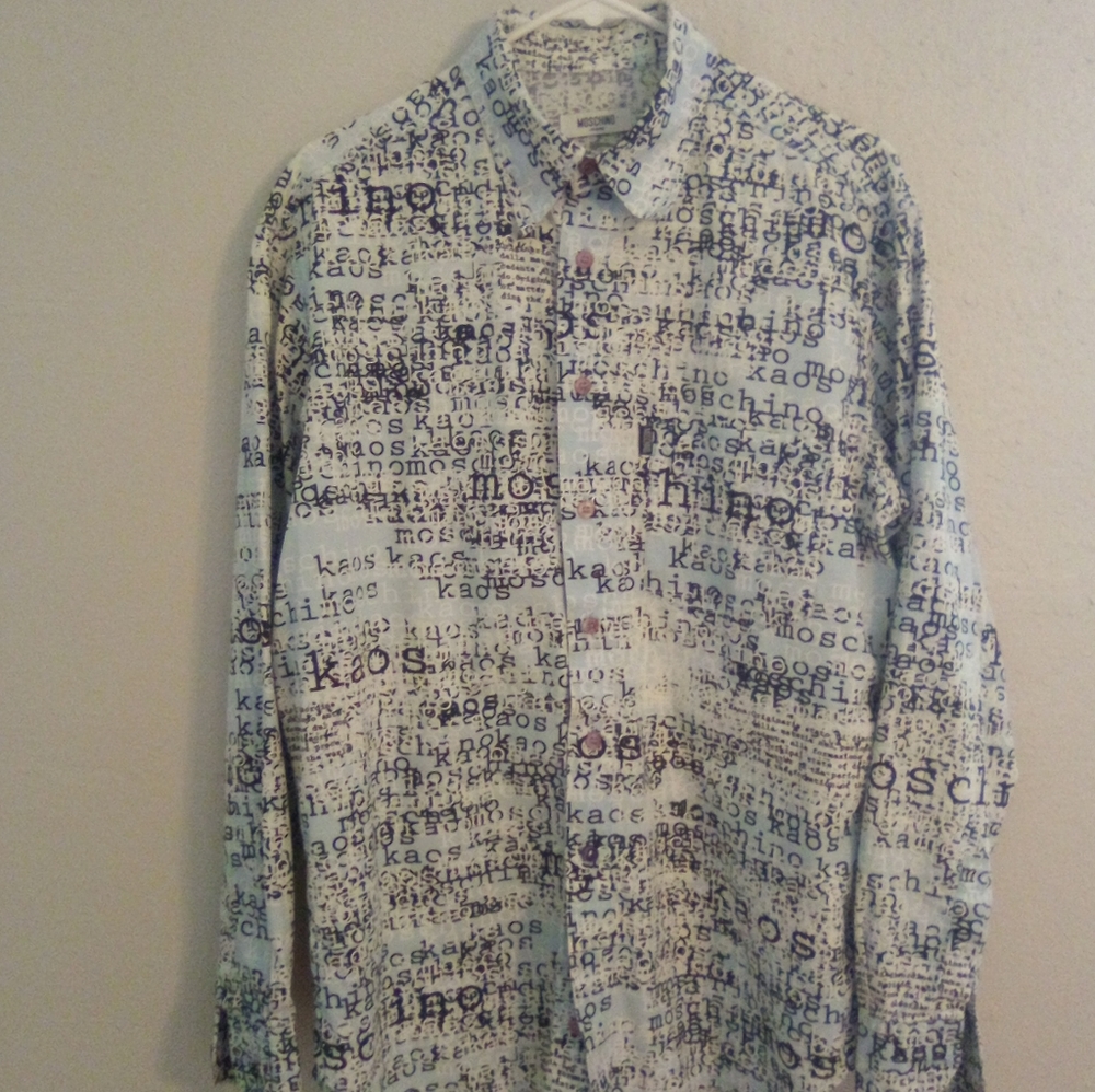 MOSCHINO mens shirt
